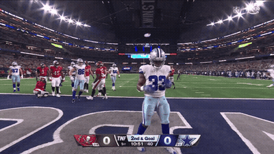 Cowboys Vs Buccaneers Football Game GIF