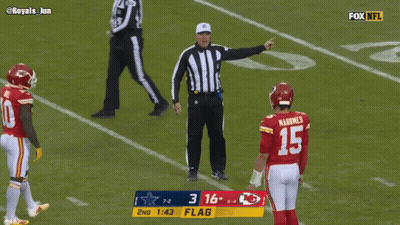 Cowboys Vs Chiefs Football On Fox NFL GIF