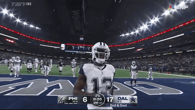 Cowboys Vs Eagles Football Game GIF