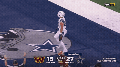 Cowboys Vs Redskins NFL Game On Fox GIF