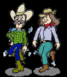 Cowgirl Animation Old Cowboy GIF