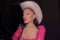 Cowgirl Ariana Grande Sassy GIF