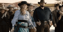 Cowgirl Hat Nod GIF