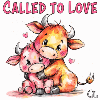 Cows Hugging Called To Love GIF