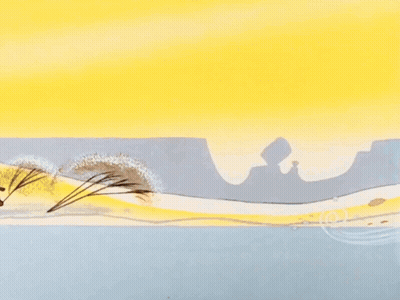 Coyote Cartoon Drawing GIF