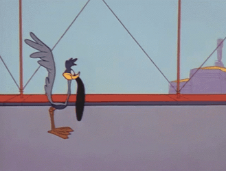 Coyote Drawing Cheating Roadrunner GIF