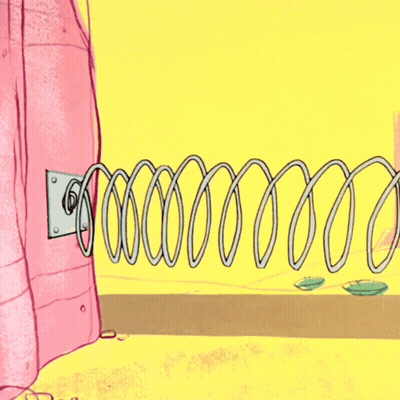 Coyote Tied Up With Rope GIF