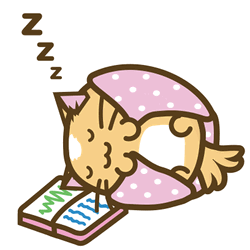 Cozy Cat Sleep Dreaming GIF