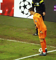 Cr7 Kicking In GIF