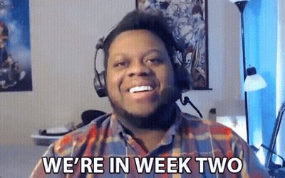Crab And Flamingo Week 2 Give It Up For Week 2 GIF