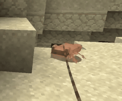 Crab Crawling In Minecraft GIF