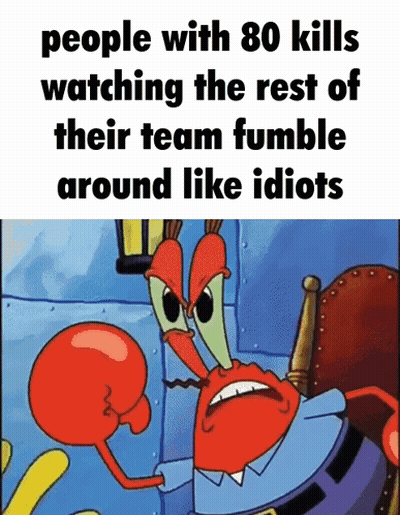 Crab People With 80 Kills Watching Team Crumble GIF
