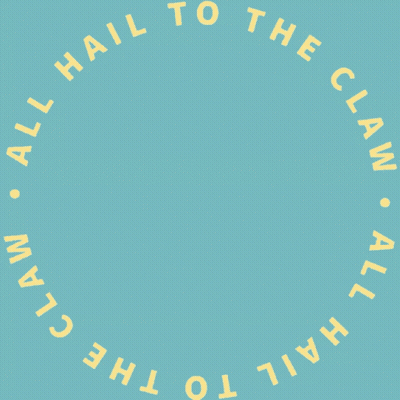 Crab Saying All Hail To The Claw GIF