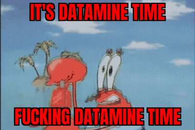 Crab Saying It's Datamine Time Fucking Datamine Time GIF