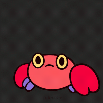 Crab Saying Pikoole GIF
