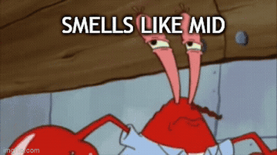 Crab With Smells Like Mid GIF