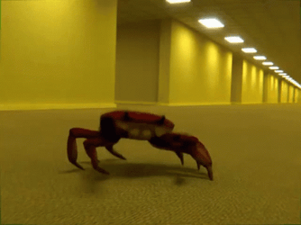 Crabs Backrooms Dancing Animation GIF