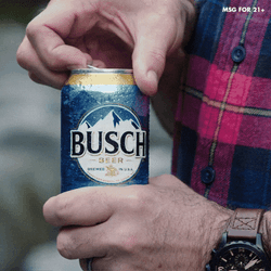 Crack Open A Busch Light Beer GIF