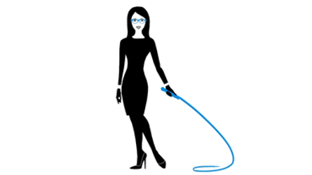 Crack The Whip Girl GIF