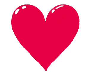 Cracked Red Heart Sticker