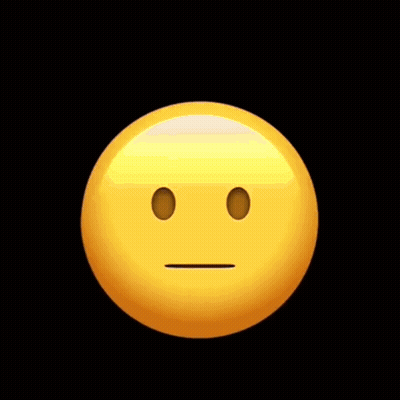 Cracked Yellow Smiley With Cloud GIF