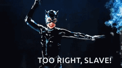 Cracking The Whip Cat Woman GIF