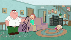 Cracking The Whip Peter Griffin Family Guy GIF