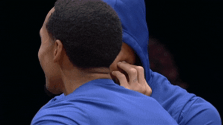 Cracking Up Stephen Curry GIF