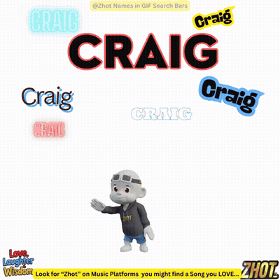 Craig Surrounded By Other Names GIF