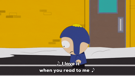Craig Tucker Love It When You Read To Me GIF