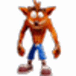 Crash Bandicoot Blur Graphics GIF