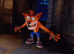 Crash Bandicoot Jump Yay GIF