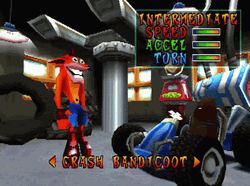 Crash Bandicoot Lobby Settings GIF