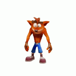 Crash Bandicoot Looking For Something GIF