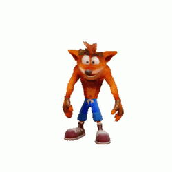 Crash Bandicoot Rolling Body GIF