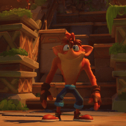 Crash Bandicoot Seeking Around GIF