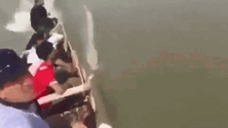 Crashing Speed Boat GIF