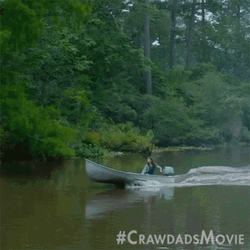 Crawdads Movie Boat GIF