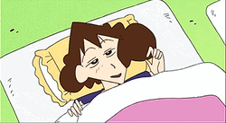 Crayon Shin Chan Misae Nohara Shocked Face GIF