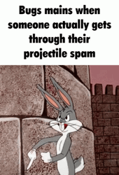 Crazy Action Bugs Bunny No  GIF