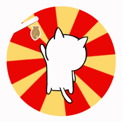 Crazy Cat Spinning Wheel Graphic Art GIF