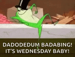 Crazy Dancing Frog Wacky Wednesday  GIF