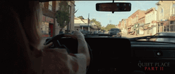 Crazy Driver A Quiet Place Part 2 GIF