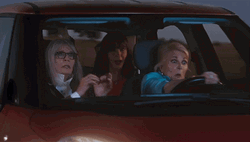 Crazy Driving About To Crash GIF