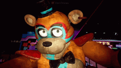 Crazy Glamrock Freddy Video GIF