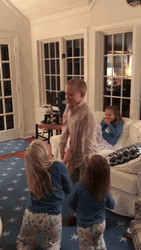 Crazy Kids Dancing Funnily GIF