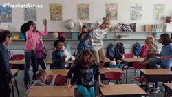 Crazy Kids In Classroom Teachers Series GIF