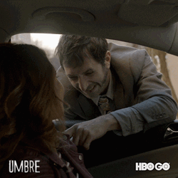 Crazy Laugh And Point Umbre HBO Go GIF