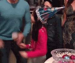 Crazy Little Girl Happy New Year Meme GIF