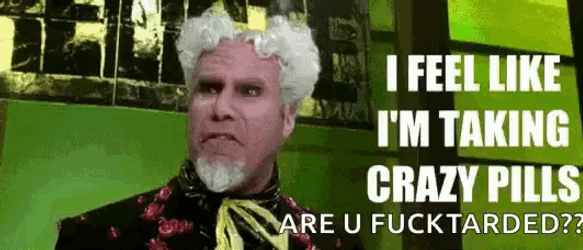 Crazy Pills Zoolander GIF